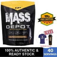 🔥 (FREE GIFT) High Protein Mass Gainer - Mass Depot 15Lb/6.8Kg 84G Protein - Ready Stock