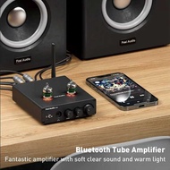 Fosi Audio Bluetooth Tube Amplifier Headphone Amp Stereo 100W - T20X - Tinari