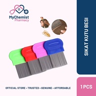 Sikat Sisir Ubat Kutu Rambut Kepala / Head Lice Comb / Flea Comb / Kelemumur / Sikat Besi (Random Co