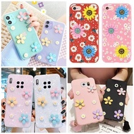 Softcase Flower 3D Case Xiaomi Redmi 4X 4A S2 8 8A 8A Pro 9 9A 9C 9T 10 10A