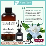 Aroma Sense Gardenia Scent Reed Diffuser Refill (250ml)