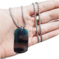 Anti-Rust Titanium Necklace + ARMY Pendant