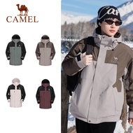 CAMEL windproof and waterproof three-in-one fleece liner jacket mountaineering suit for men and wome