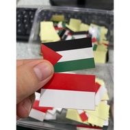 10 pcs Palestinian flag cheek stickers & Indonesian flags | Indonesian flag cheek stickers | Indones