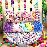 Girl Beaded Early Education In Kindergarten Manual Scattered Bead Material 4 To 7 Years Old Children