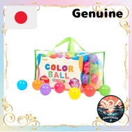 coccoro Color Balls 6cm Ball Pit with Storage Bag (Rainbow 7 Colors, 100 Pieces) direct from japan