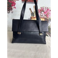 Genuine leather office handbag