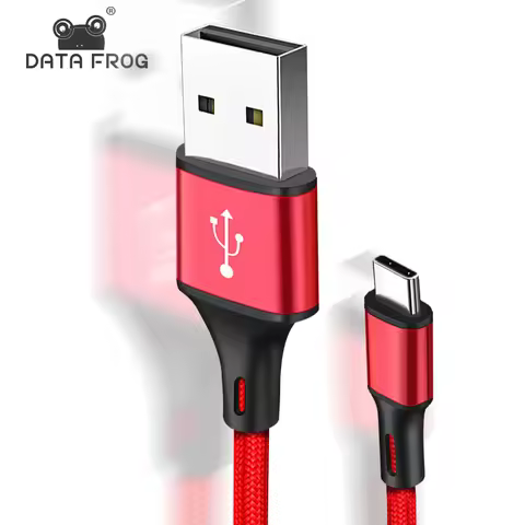 DATA FROG 3 Metre Charging Data Cable For PS5 Controller USB Type -C Charger Cable For PS4 Gampad Jo