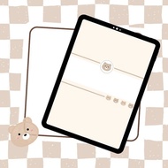 Note | 可愛熊熊筆記本模板