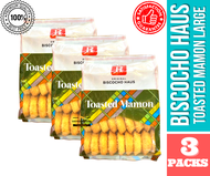 ORIGINAL BISCOCHO HAUS Toasted Mamon Large Pack 32pcs (3 PACKS) | toasted mamon | muffin | pasalubong iloilo bacolod