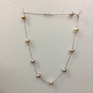Fresh pearl necklace @ 淡水珍珠项链