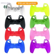 [GrandLarge] 1PCS Anti-slip Silicone Cover Skin For PS5 Controller Soft Case With Anti-skid Points T