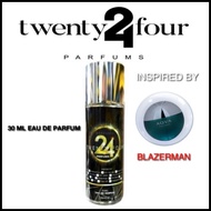 Long lasting 24 Parfums BLAZERMAN Edp perfume made in france
