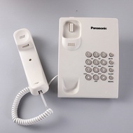 Panasonic Single Line KX-TS500MX โทรศัพท์มีสาย โทรศัพท์สำนักงาน โทรศัพท์บ้าน ไม่มีแบตเตอรี่เสียบและเล่น
