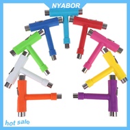 NYABOR 1PC T-type skateboard tool Screwdriver Socket Skate T-Tool Kick Scooter Tool