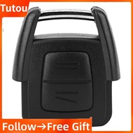 Tutoushop 2 Buttons Remote Car Key Shell Fob Case Cover Accessory Replacement Fit for OPEL