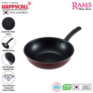 Happycall Non Stick Induction Diamond Solaris Wok Pan / Wokpan / Kuali Tak Melekat / Kuali Dalam Hap