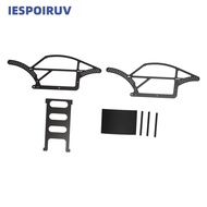 IESPOIRUV Carbon Fiber Chassis, Lightweight RC Accessories RC Chassis Kit, Durable 1/18 Scale RC Upg