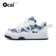 Ocai chao Niche Men's Shoes All-Match Breathable Canvas Sports Sneakers Women Plus Size Couple Shoes