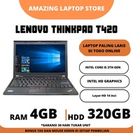 Laptop Core I5 Terlaris - Lenovo T420 Ram 8Gb Ssd 256