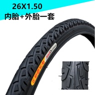 Forever Mountain Bike Inner Tube Outer Tube26Inch X1.5/1.95 24Inch27.5Inch Mountain Bike Tires Suita