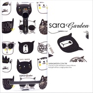 【Sara Garden】客製化 手機殼 ASUS 華碩 ZenFone Max (M2) 手繪 大頭 可愛 貓咪 保護殼 硬殼