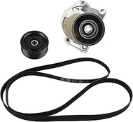 90K-38488 Serpentine Belt Tensioner with Idler Pulley Kit Compatible with 2000-2009 Toyota Tundra 4R