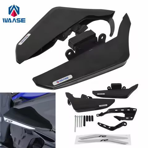 waase Crash Pads For Yamaha YZF R3 R25 2019 2020 2021 2022 2023 Engine Frame Sliders Guard Cover Fal