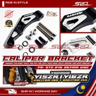 Caliper Bracket MAGICBOY Y15 Y16 EXCITER 150 155 FR M01 STD 245 267MM Disc CNC Alloy 100MM Caliper 4