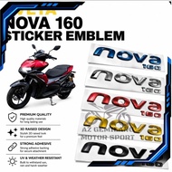 EMBLEM STICKER AVETA NOVA 160 NOVA160 3D LOGO STICKER EMBLEM ACCESSORIES ACCESSORY MODIFIED MODIFY