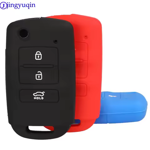 jingyuqin 3B Remote Car Key Silicone Cover Case For Kia Sorento K900 New K7 Cadenza 2017 2018 2019 H