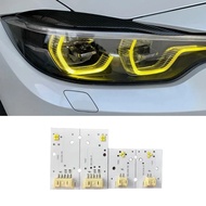 โมดูลไฟ LED DRL สีเหลืองสำหรับ BMW M3 M4 F36 F32 F82 F33 LCI 430i 440i 420i 2018-2020 ไฟเดย์ไลท์สำหร