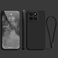 For Honor X8 X8A X8B X8C Phone Case Silicone Solid Color For Honor X8B Case