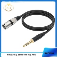 1/4 Inch to XLR Male Balanced Signal Interconnect Cable 6.35mm to XLR Patch Cable Microphone Balance