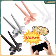 ⚡FAST SHIPPING⚡⚡ 1/4pcs Finger Chopsticks Snack Clips Finger Pliers Gamers Finger Snack Clips Snack 