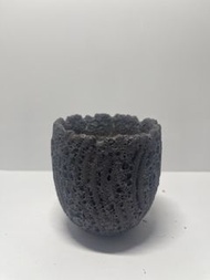 日本製特色火山石紋理小花盆#082