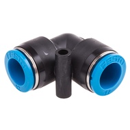 Festo Elbow Tube-toTube Adaptor to Push In 12 mm to Push In 12 mm, QSL Series 14 bar