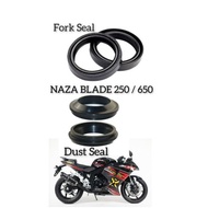 Fork Seal Dust Seal Hyosung NAZA BLADE 250 650 GT HONDA CB400 CB500 CB1100 CBR650F CBR500R CB500F CB