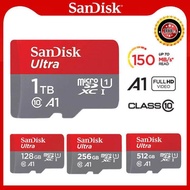 SanDisk® Ultra microSD 128GB/256GB/512GB UHS-I V30 U3 100MB/s for Android Phone iPad DSLR CCTV Surve