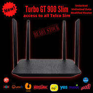 Modified WIFI Modem(UNLOCK TO ALL SIM-NEW)TURBO GT900 BLACK/ DUAL-BAND MU-MIMO GIGABIT ROUTER (500Mbps 2.4Ghz &amp; 867Mbps 5.0 Ghz) BLAC