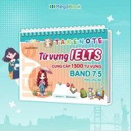 Book - Takenote IELTS Vocabulary provides 1500 band 7.5 vocabulary by topic