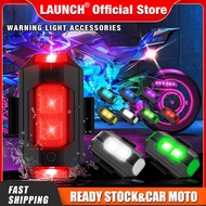 [Ready Stock] 1pcs Motorcycle Flashing Light Taillight Warning Light Safe Driving Led Lampu Motorcyc