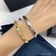 Personality for Girlfriend Moss Couple Star Same Style Simple Bracelet Black Gold Girlfriends Yangzi
