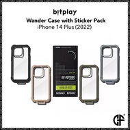 Bitplay Wander Case for iPhone 14 Plus (2022) with Sticker Pack