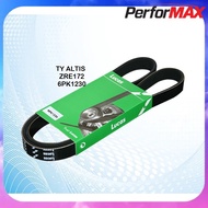 LUCAS FAN BELT FOR TOYOTA ALTIS ZRE172 (6PK1230) / ALTIS ZZE122 OLD 04" (6PK1890)