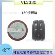 Panasonic VL2330 Rechargeable Button Lithium with Soldering Foot Land Rover Remote Control Key 3V180