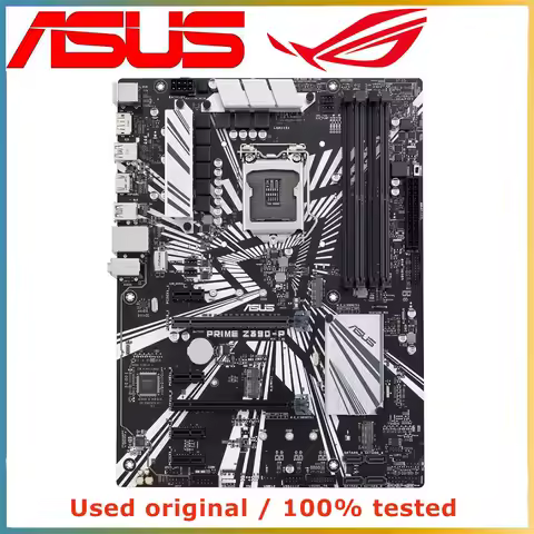 For ASUS PRIME Z390-P Z390P supports 8th 9th generation processors LGA 1151 DDR4 motherboard