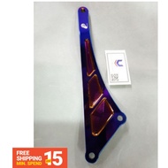 Y15ZR/Exciter150 Titanium Exhaust Bracket CNC (Lamborg9)