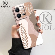 Case Hp Vivo V25 / V25E - Casing Hp Vivo V25 / V25E - KAJOLA - Fashion Case - Kesing Vivo V25 / V25