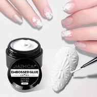 8g Pro 3D Nail Art Gel Kit - Create Showstopping Designs - DIY Sculpting, Painting & Drawing - White